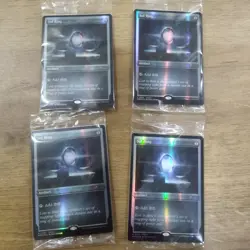 MTG Playset 4x Sol Ring 2024 Foil Foundation Buy a Box Promo English - Image 2
