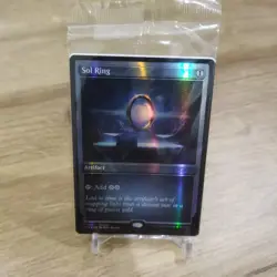 MTG Playset 4x Sol Ring 2024 Foil Foundation Buy a Box Promo English - Image 3