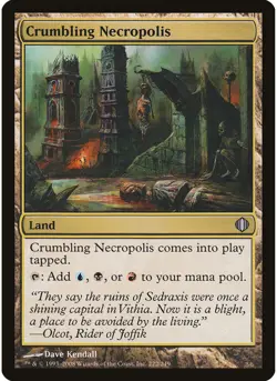 Crumbling Necropolis 222 MTG NM - Shards of Alara - Image 1