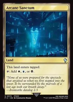 Magic The Gathering MTG ARCANE SANCTUM FINAL FANTASY NM Near Mint - Image 1