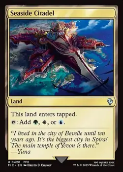 Magic The Gathering MTG SEASIDE CITADEL Final Fantasy NM Near Mint - Image 1