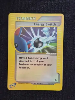 Energy Switch [Reverse Holo] #120 Pokemon Aquapolis LP - Image 1