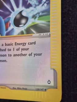 Energy Switch [Reverse Holo] #120 Pokemon Aquapolis LP - Image 2