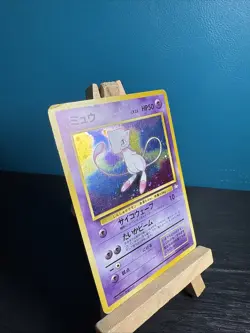 Mew 1997 Pokemon Mystery of the Fossils Japanese #151 Holo-Foil Rare LP- - Image 3