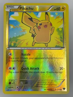 Pikachu 42/146 NM/M C XY Pokemon Reverse Holo - Image 1