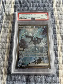 Pokemon TCG Kyurem ex 165/086 Sv: Black Bolt EN Special Illustration Rare PSA 10 - Image 1