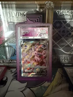 Pokemon TCG: Espeon V 180/203 Evolving Skies Special Art Graded ACE 10 - Image 1