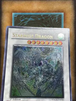 Yugioh Stardust Dragon TDGS-EN040 Ultimate Rare 1st Ed NM - Image 2