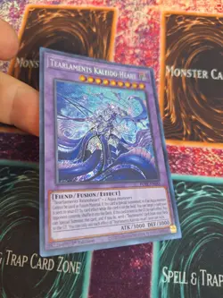 Yu-Gi-Oh! Tearlaments Kaleido-Heart POTE-EN043 Secret Rare 1st Edition Near Mint - Image 2