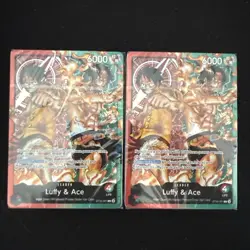 2x ONE PIECE TCG: (ST-30) Starter Deck EX: Luffy & Ace BRICK ONLY Sealed - Image 1