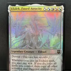 MTG Ulalek, Fused Atrocity FOIL 4 Commander: Modern Horizons 3 NM - Image 1