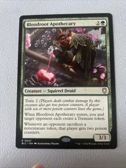 Bloodroot Apothecary [Commander Bloomburrow] NM MTG - Image 1