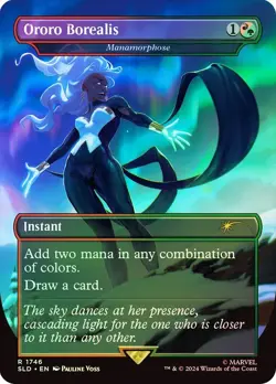 Manamorphose Foil Marvel Secret Lair NM MTG - Image 1
