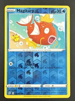 Magikarp 039/192 Reverse Holo Rebel Clash Pokemon Card NM/LP - Image 1