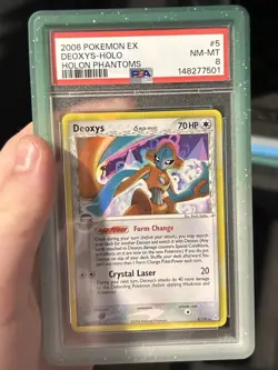 2006 POKEMON EX Decoys 5/110 Holon Phantoms Holo PSA 8 - Image 1