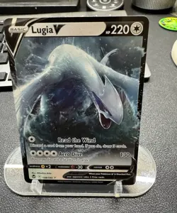Pokemon Lugia V 138/195 - Swsh Silver Tempest EN Full Art Holo Ultra Rare - NM - Image 1