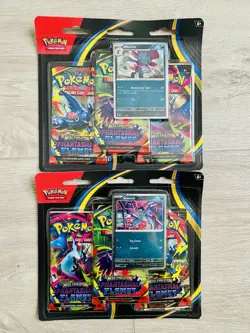 Pokemon TCG: Phantasmal Flames 3 Pack Blister [lot of 2] - IN HAND ✅ - Image 1