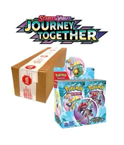 Pokemon Journey Together Booster Box CASE 6 Boxes Factory Sealed Ships 3/28 - Image 1
