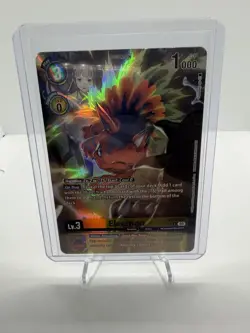 Digimon Card Game Elecmon (Alternate Art) BT24-031 Rare NM - Image 1