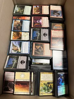 12,000+ MTG Magic the Gathering Cards Common Bulk Lot 44lbs - Image 1