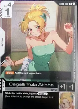 Cagalli Yula Athha R GD01-096 Championship 01 Promo Gundam Card Game English - Image 1