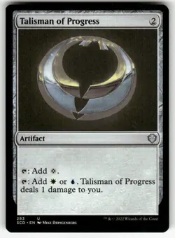 TALISMAN OF PROGRESS #283 MTG STARTER COMMANDER DECKS UNCOMMON - Image 1