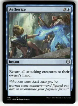 AETHERIZE #42 MTG STARTER COMMANDER DECKS UNCOMMON - Image 1