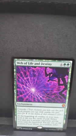 MTG Web of Life and Destiny Marvel's Spider-Man Regular NM - Image 1