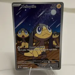 Pokemon TCG Helioptile Me01 Mega Evolution Holo 70 HP 143/132 English - Image 1
