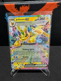 Pokemon TCG Jolteon EX 30/131 Prismatic Evolutions Double Rare - Image 1