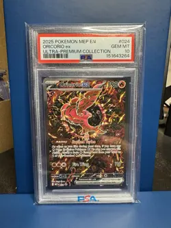 2025 Pokemon MEP Oricorio EX Mega Ultra Premium Collection PSA 10 - Image 1
