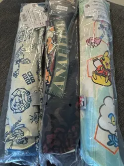 Set Of 3 Pokemon World Championships 2025 Anaheim Playmat & Playmat Bag In Hand - Image 1