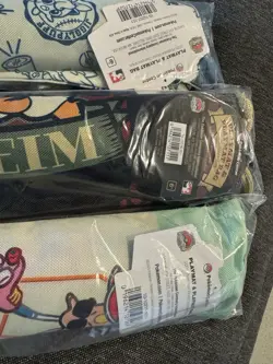 Set Of 3 Pokemon World Championships 2025 Anaheim Playmat & Playmat Bag In Hand - Image 2