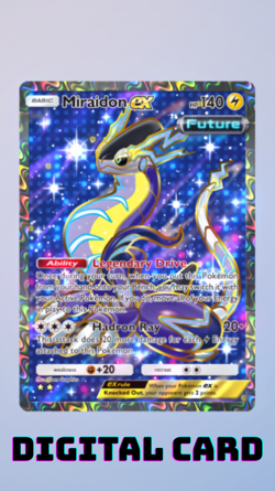 Miraidon EX Paradox Drive Pokemon TCG Pocket 2 Star ⭐⭐ (English) - Image 1