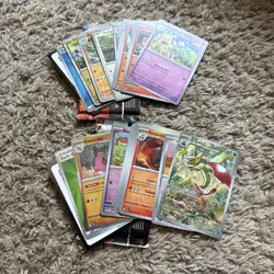 Pokemon TCG Scarlet And Violet Surging Sparks Lot of 2 OPENED PACKS - Image 2