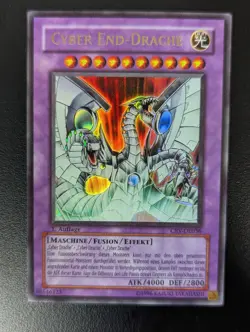 Cyber End-Drache CRV-DE036 1st Auflage Ultra Rare DE NM Yugioh - Image 1