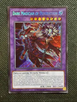 YuGiOh! - Dark Magician of Destruction MZMU-EN011 Secret Rare 1st Edition NM - Image 1