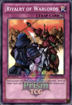 1st Ed Rivalry of Warlords SDWA-EN033 Yugioh - Image 1