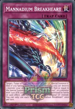 1st Ed Mannadium Breakheart CYAC-EN072 Yugioh - Image 1