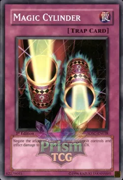 1st Ed Magic Cylinder SDSC-EN038 Yugioh - Image 1