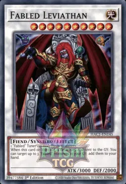1st Ed Fabled Leviathan HAC1-EN145 Yugioh - Image 1