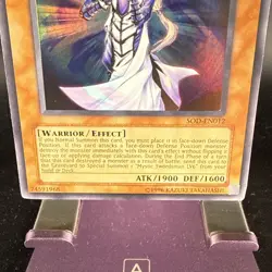 Yu-Gi-Oh! Mystic Swordsman LV4 Unlimited SOD-EN012 Ultimate Rare NM/M!!! - Image 5