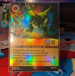Disney Lorcana: Wilds Unknown — Rex, Protective Dinosaur (Enchanted/Foil) - Image 1