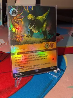 Disney Lorcana: Wilds Unknown — Rex, Protective Dinosaur (Enchanted/Foil) - Image 3