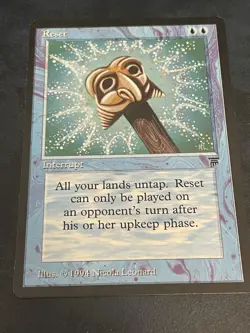 Reset Legends MTG Magic The Gathering Card LP - Image 1