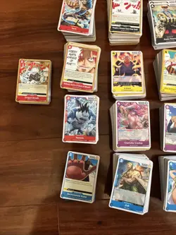 ONE PIECE TCG 2370 CARD GAME BULK LOT OP01-OP08 NEAR MINT/MINT ENGLISH - Image 3