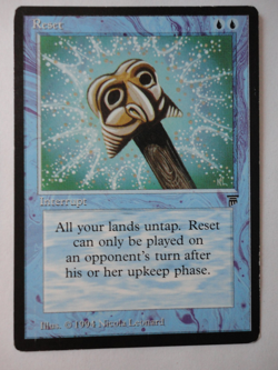 Reset Legends LP Lightly Played English MTG Magic the Gathering - Image 1