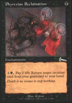 1x Phyrexian Reclamation Heavy Play MTG Magic - Kid Icarus - - Image 1