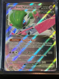 Iron Valiant ex PR-SV 68 Pokemon Promo H NM - Image 1