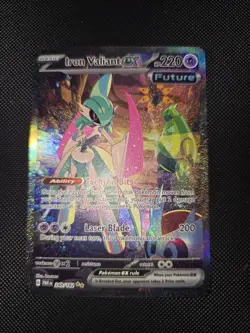 Iron Valiant ex 249/182 Pokemon SV04: Paradox Rift Special Illustration Rare LP - Image 2